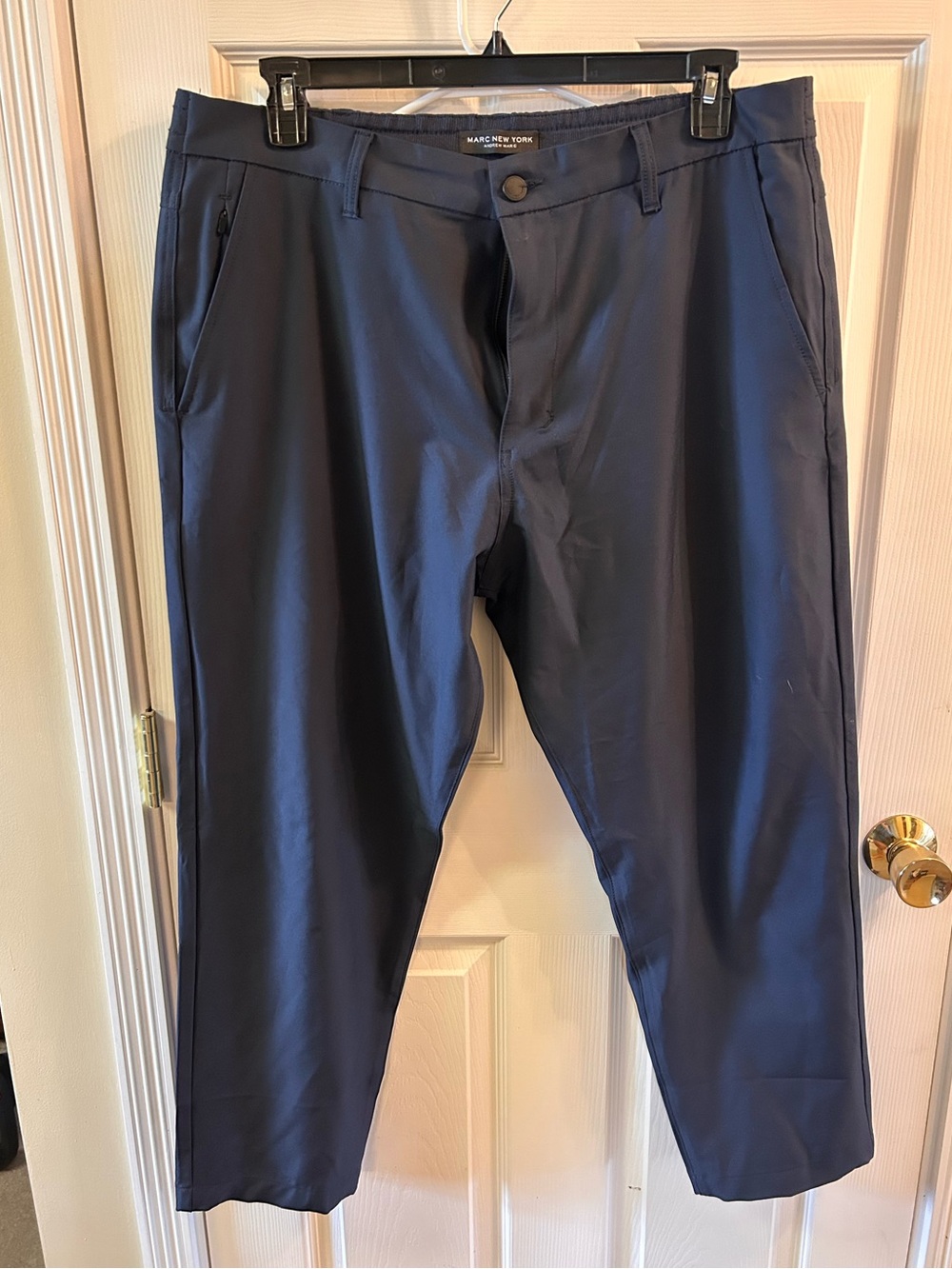 Marc New York Men's Navy Stretch Performance Chinos